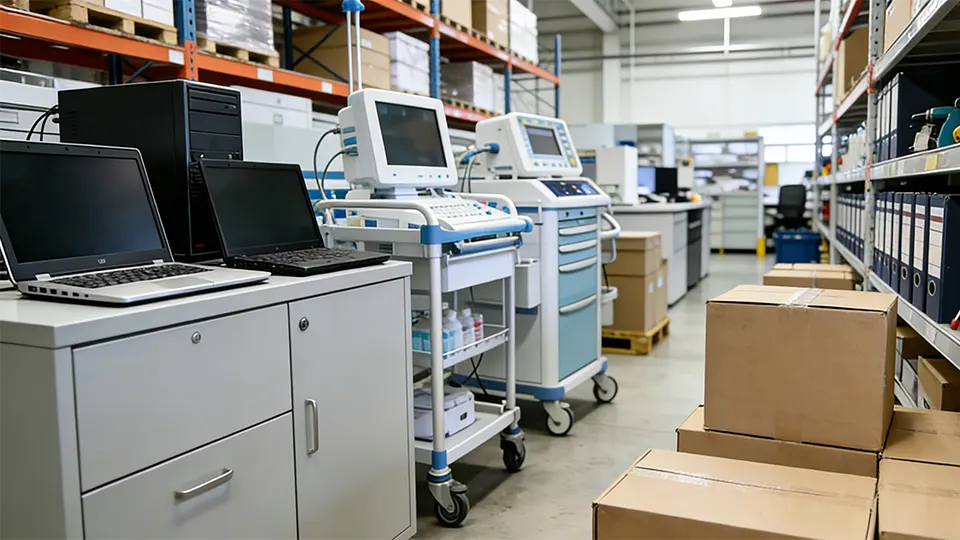 RFID management for asset-featured